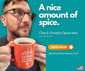 Mississippi made Chai & Pumpkin Spice tea