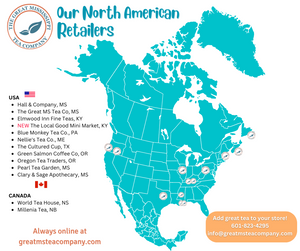 Find our US Grown Tea In North America