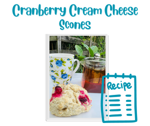Delicious Cranberry Cream Cheese Scones