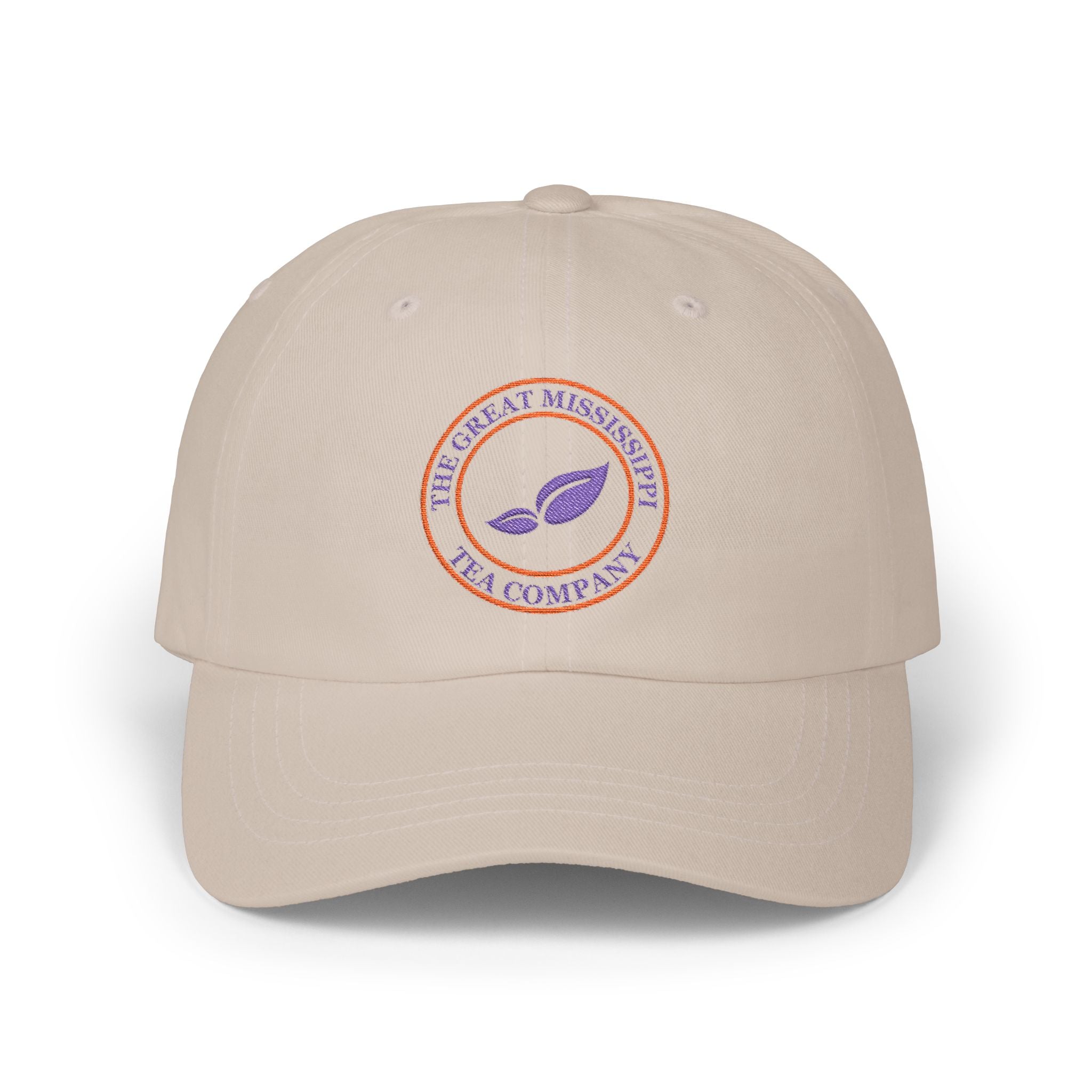 Classic Dad Cap with Embroidered Tea Company Logo | Perfect Gift for Father's Day, Casual Style, Outdoor Activities, Gardening, Relaxed Look