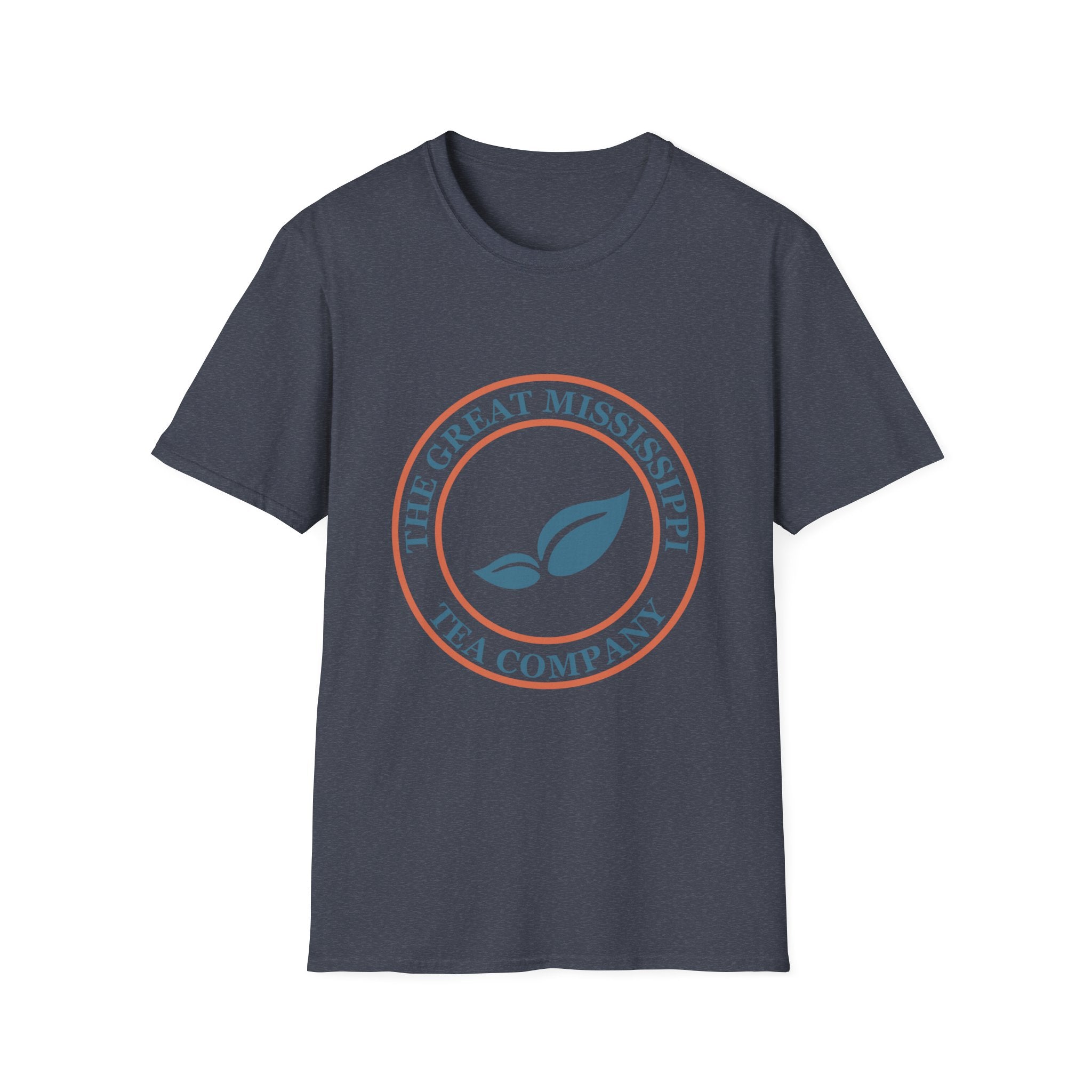 The Great Mississippi Tea Company Unisex Softstyle T-Shirt, Tea Lover Gift, Casual Wear, Unique Tea Merchandise, Eco-Friendly Shirt