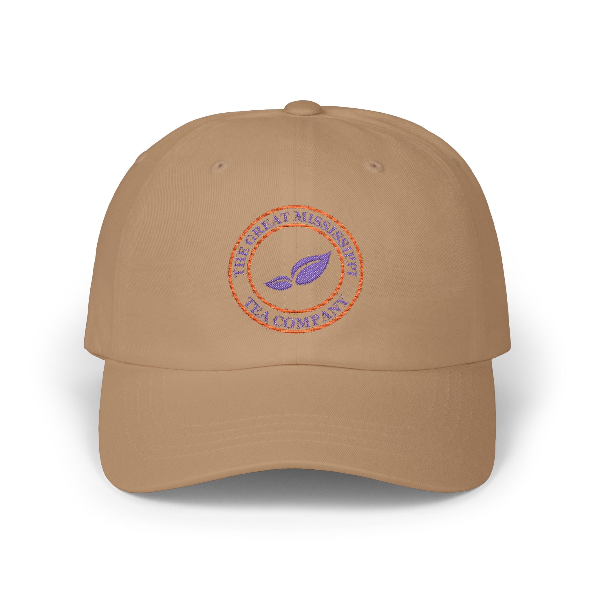 Classic Dad Cap with Embroidered Tea Company Logo | Perfect Gift for Father's Day, Casual Style, Outdoor Activities, Gardening, Relaxed Look