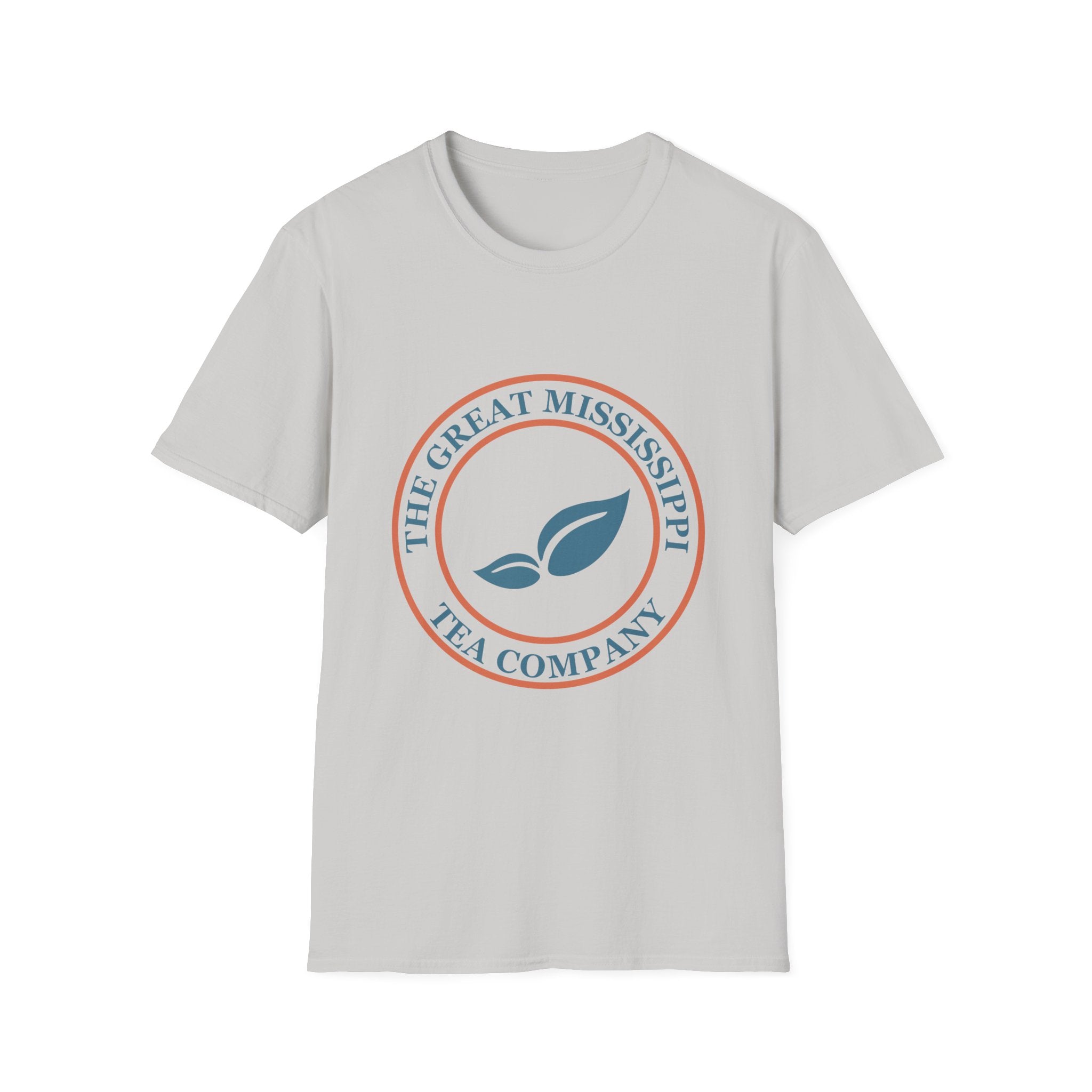 The Great Mississippi Tea Company Unisex Softstyle T-Shirt, Tea Lover Gift, Casual Wear, Unique Tea Merchandise, Eco-Friendly Shirt
