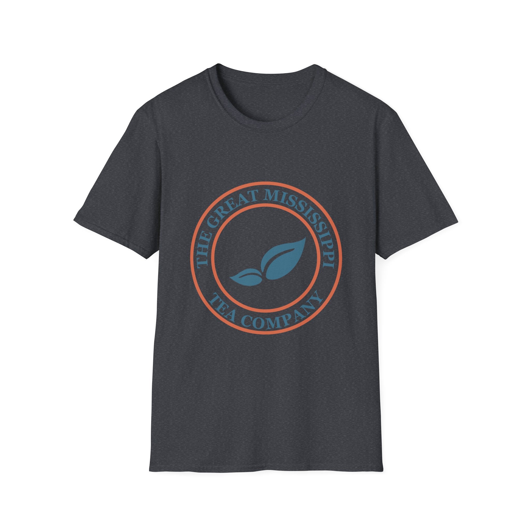 The Great Mississippi Tea Company Unisex Softstyle T-Shirt, Tea Lover Gift, Casual Wear, Unique Tea Merchandise, Eco-Friendly Shirt