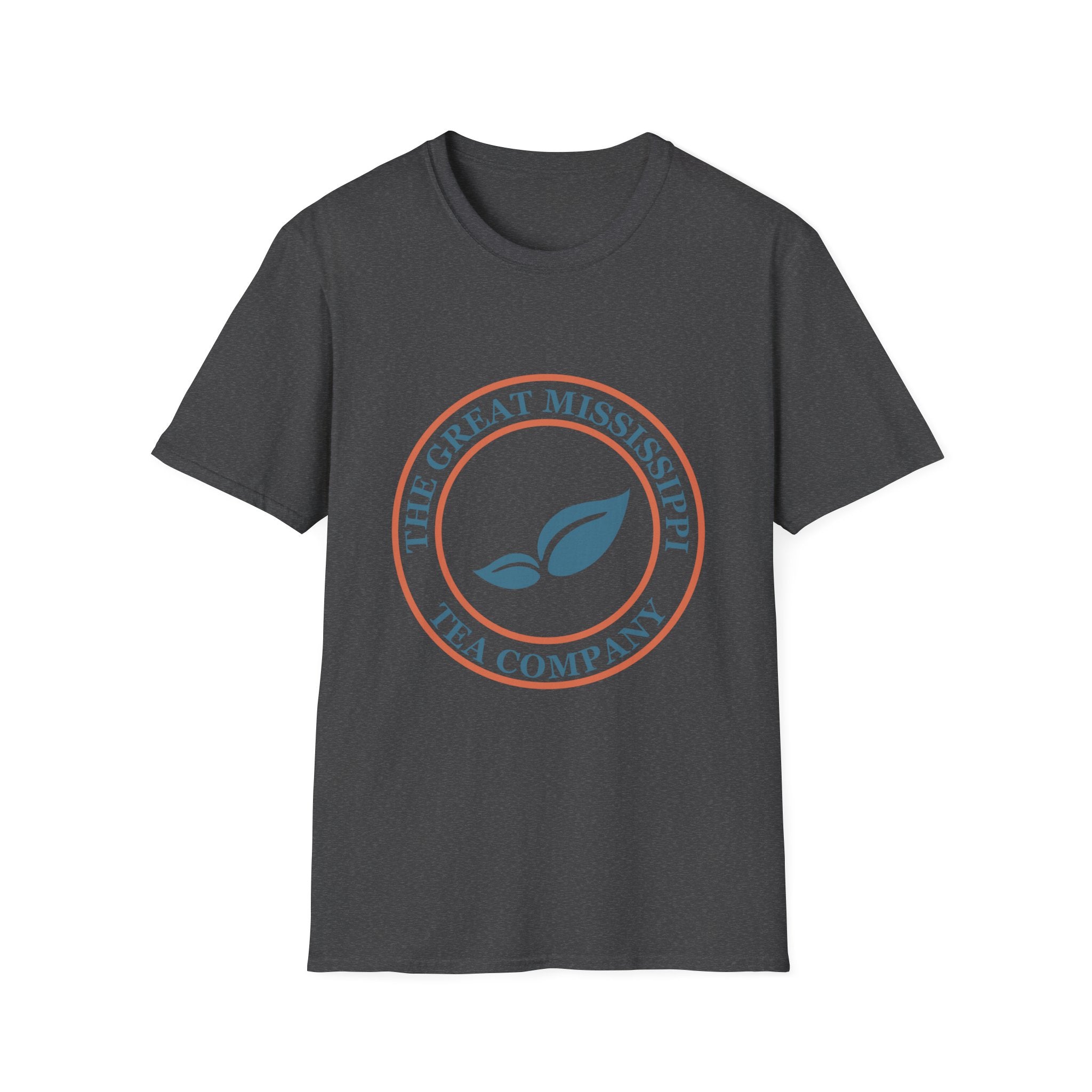 The Great Mississippi Tea Company Unisex Softstyle T-Shirt, Tea Lover Gift, Casual Wear, Unique Tea Merchandise, Eco-Friendly Shirt