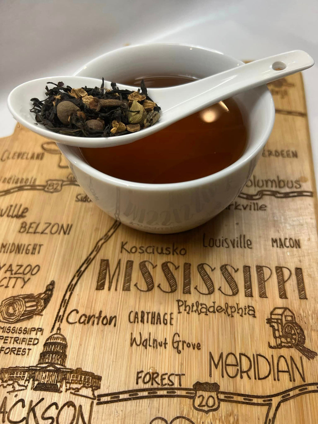 4 Culinary Tea Box with The Great Mississippi Tea Company Cookbook