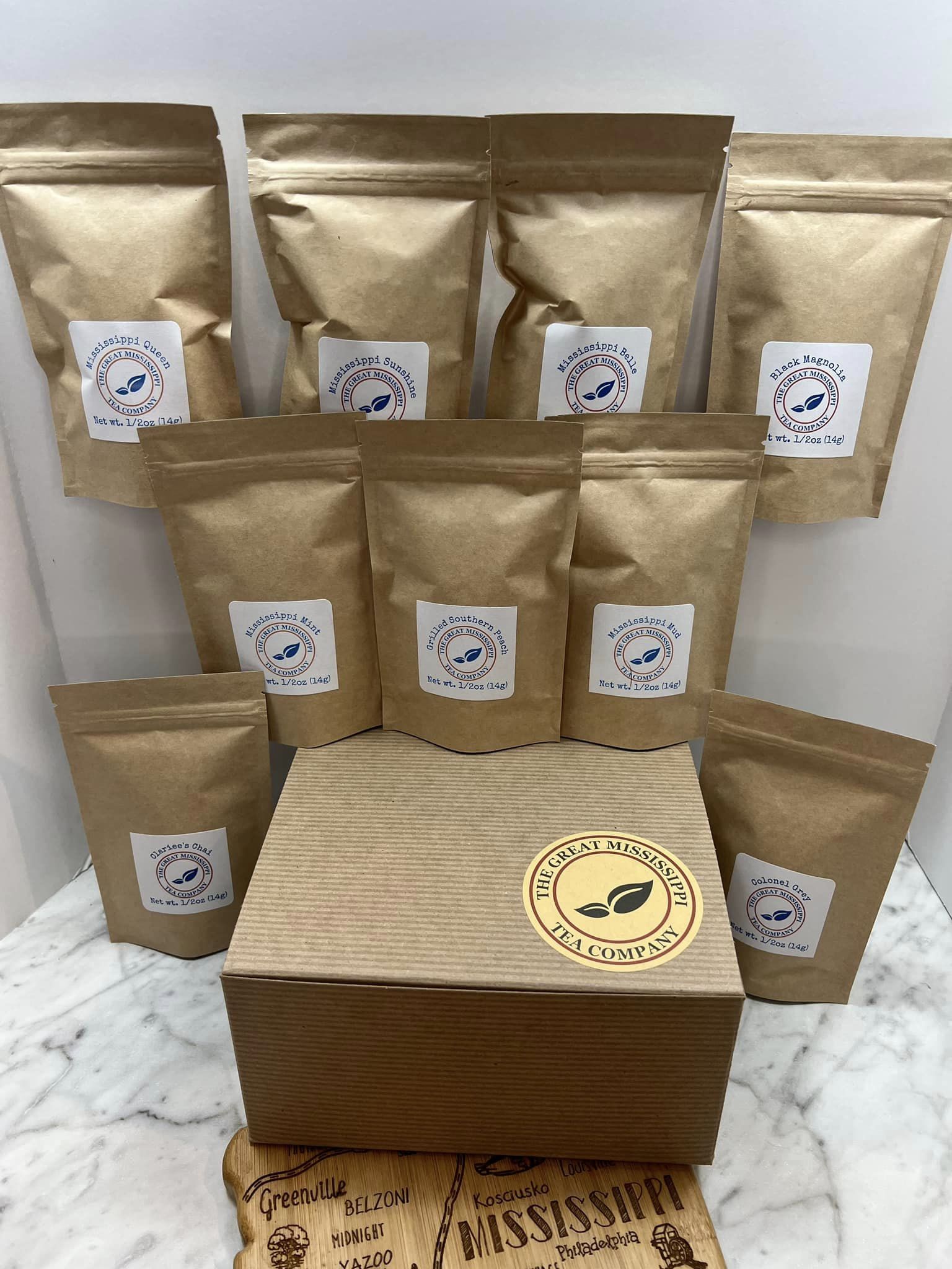 9 sample sized packets of our most popular US grown teas – The Great ...