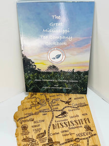 The Great Mississippi Tea Company Cookbook (signed copy) (paper back)