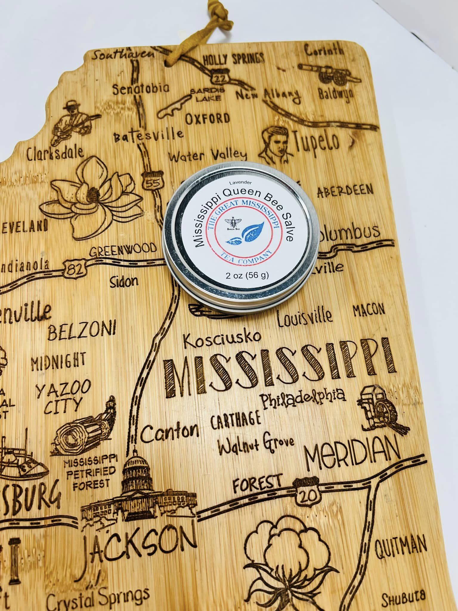 Mississippi Queen Bee Salve Olive Oil Lavender