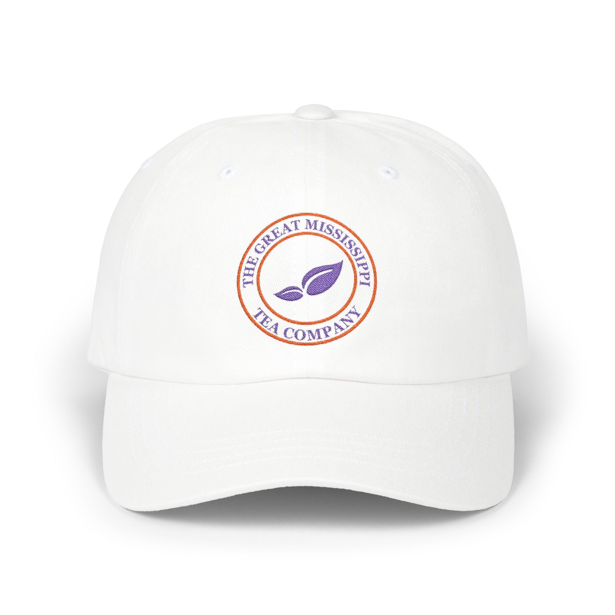 Classic Dad Cap with Embroidered Tea Company Logo | Perfect Gift for Father's Day, Casual Style, Outdoor Activities, Gardening, Relaxed Look